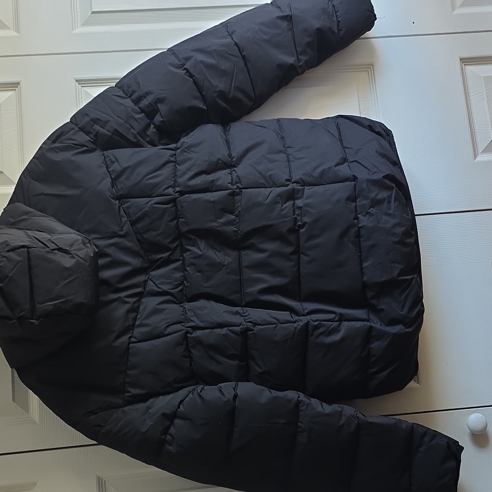 Pull&Bear Men's Dark Puffer Jacket Size M  NWT - Picture 8 of 16
